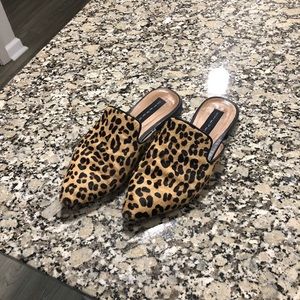 Leopard mules